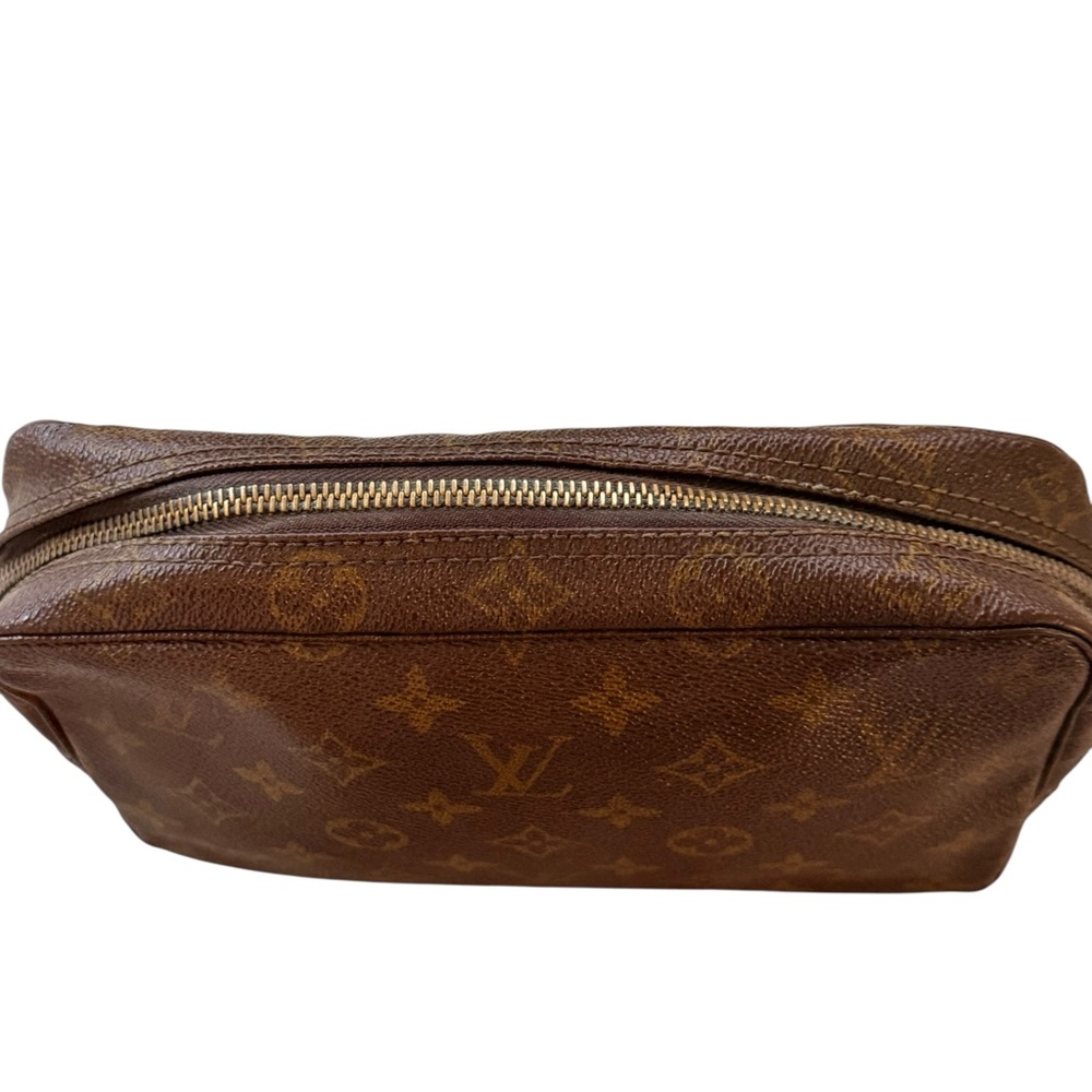 Louis Vuitton Vintage Monogram Trousse Toilette 28 Cosmetic Makeup Toiletry Bag - Picture 6 of 12